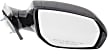 Driver and Passenger Side Mirrors, Power, Manual Folding, Heated, Paintable, In-housing Signal Light, No Memory, No Puddle Light, No Auto-Dimming, No Blind Spot Feature