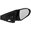 Driver and Passenger Side Mirror, Power Adjust, Heated, Manual Folding, Paintable, In-housing Signal Light, No Memory, No Puddle Light, No Auto-Dim, With Blind Spot Detection in Glass