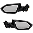 Driver and Passenger Side Mirrors, Power Adjust, Manual Folding, Heated, Paintable, In-glass Signal Light, No Memory, No Puddle Light, No Auto-Dimming, With Blind Spot Detection in Glass