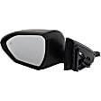 Driver and Passenger Side Mirrors, Power Adjust, Manual Folding, Heated, Paintable, In-housing Signal Light, No Memory, No Puddle Light, No Auto-Dimming, With Blind Spot Detection in Glass