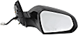 Driver and Passenger Side Non-Towing Mirrors, Power, Manual Folding, Heated, Paintable, No Signal Light, No Memory, No Puddle Light, No Auto-Dimming