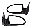 Driver and Passenger Side Mirrors, Power, Manual Folding, Heated, Paintable, No Signal Light, No Memory, No Puddle Light, No Auto-Dimming, No Blind Spot Feature