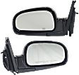 Driver and Passenger Side Mirrors, Power Adjust, Manual Folding, Heated, Paintable, No Signal Light, No Memory, No Puddle Light, No Auto-Dimming, No Blind Spot Feature
