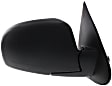 Driver and Passenger Side Mirror, Power Adjust, Heated, Manual Folding, Textured Black, No Signal Light, No Memory, No Puddle Light, No Auto-Dim, No Blind Spot Feature