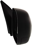 Driver and Passenger Side Mirror, Power Adjust, Heated, Manual Folding, Textured Black, No Signal Light, No Memory, No Puddle Light, No Auto-Dim, No Blind Spot Feature