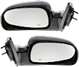 Driver and Passenger Side Mirrors, Power Adjust, Manual Folding, Heated, Paintable, No Signal Light, No Memory, No Puddle Light, No Auto-Dimming, No Blind Spot Feature