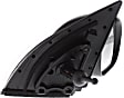 Driver and Passenger Side Non-Towing Mirrors, Manual Adjust, Manual Folding, Non-Heated, Textured Black, No Signal Light, No Memory, No Puddle Light, No Auto-Dimming