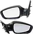 Driver and Passenger Side Mirrors, Power, Manual Folding, Heated, Paintable, No Signal Light, No Memory, No Puddle Light, No Auto-Dimming, No Blind Spot Feature