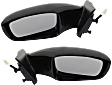 Driver and Passenger Side Mirrors, Power Adjust, Manual Folding, Heated, Paintable, In-housing Signal Light, No Memory, No Puddle Light, No Auto-Dimming, No Blind Spot Feature