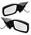 Driver and Passenger Side Mirrors, Power Adjust, Manual Folding, Non-Heated, Paintable, In-housing Signal Light, No Memory, No Puddle Light, No Auto-Dimming, No Blind Spot Feature