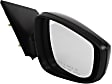 Driver and Passenger Side Mirror, Power Adjust, Heated, Manual Folding, Paintable, No Signal Light, No Memory, No Puddle Light, No Auto-Dimming, No Blind Spot Feature