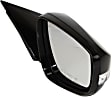 Driver and Passenger Side Mirror, Power Adjust, Heated, Manual Folding, Paintable, In-housing Signal Light, No Memory, No Puddle Light, No Auto-Dim, No Blind Spot Feature