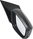 Driver and Passenger Side Mirror, Power Adjust, Heated, Manual Folding, Paintable, No Signal Light, No Memory, No Puddle Light, No Auto-Dim, No Blind Spot Feature