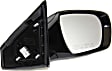 Driver and Passenger Side Mirrors, Power Adjust, Manual Folding, Heated, Paintable, In-housing Signal Light, No Memory, No Puddle Light, No Auto-Dimming, No Blind Spot Feature
