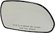 Driver and Passenger Side Mirror Glass, Non-Heated, No Blind Spot Feature, Backing Plate Included