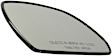 Driver and Passenger Side Mirror Glass, Non-Heated, No Blind Spot Feature, Backing Plate Included