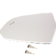 Driver and Passenger Side Mirror Glass, Heated, With Blind Spot Detection in Glass, Backing Plate Included