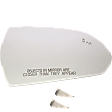 Driver and Passenger Side Mirror Glass, Heated, With Blind Spot Detection in Glass, Backing Plate Included