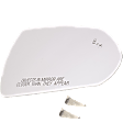 Driver and Passenger Side Mirror Glass, Heated, With Blind Spot Detection in Glass, Backing Plate Included