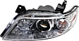 Driver and Passenger Side Headlights, without Bulbs, HID/Xenon, without Control Unit
