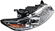 Driver and Passenger Side Headlights, without Bulbs, HID/Xenon, without Control Unit