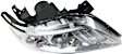 Driver and Passenger Side Headlights, without Bulbs, HID/Xenon, without Control Unit