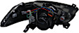 Driver and Passenger Side Headlights, without Bulbs, HID/Xenon, without Control Unit