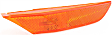 Sedan Front, Driver and Passenger Side Side Marker With bulb(s)