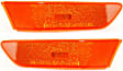 Front, Driver and Passenger Side Side Marker With bulb(s)