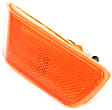 Front, Driver and Passenger Side Side Marker With bulb(s)