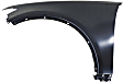 Front, Driver and Passenger Side Fenders, Without turn signal light hole