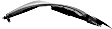 Front, Driver and Passenger Side Fenders, Without turn signal light hole