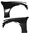 2009-2013 Infiniti G37 - Front, Driver and Passenger Side Fenders, Sedan, For Models With Sport Package