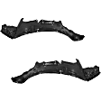 Front, Driver and Passenger Side, Fender Liner