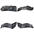 Front, Driver and Passenger Side, Front or Rear Section Fender Liner