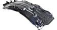 Front, Driver and Passenger Side, Rear Section, Fender Liner