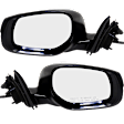 2014 Infiniti Q50 - Driver and Passenger Side Mirror, For Models Without Around View Monitor, Power Adjust, Heated, Paintable, Manual Folding, In-housing Signal Light, No Blind Spot Feature, No Memory, No Puddle Light, No Auto-Dimming