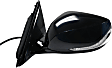 2014 Infiniti Q50 - Driver and Passenger Side Mirror, For Models Without Around View Monitor, Power Adjust, Heated, Paintable, Manual Folding, In-housing Signal Light, No Blind Spot Feature, No Memory, No Puddle Light, No Auto-Dimming
