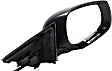 2014 Infiniti Q50 - Driver and Passenger Side Mirror, For Models Without Around View Monitor, Power Adjust, Heated, Paintable, Manual Folding, In-housing Signal Light, No Blind Spot Feature, No Memory, No Puddle Light, No Auto-Dimming
