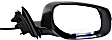 2014 Infiniti Q50 - Driver and Passenger Side Mirror, For Models Without Around View Monitor, Power Adjust, Heated, Paintable, Manual Folding, In-housing Signal Light, No Blind Spot Feature, No Memory, No Puddle Light, No Auto-Dimming