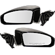 Driver and Passenger Side Mirrors, Power, Non-Heated, Manual Folding, Paintable, No Signal Light, Memory, Puddle Light, Auto-Dimming and Blind Spot Feature, Coupe
