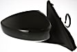 Driver and Passenger Side Mirrors, Power, Non-Heated, Manual Folding, Paintable, No Signal Light, Memory, Puddle Light, Auto-Dimming and Blind Spot Feature, Coupe