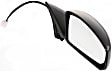 Driver and Passenger Side Mirrors, Power, Non-Heated, Manual Folding, Paintable, No Signal Light, Memory, Puddle Light, Auto-Dimming and Blind Spot Feature, Coupe