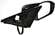 Driver and Passenger Side Mirrors, Power, Non-Heated, Manual Folding, Paintable, No Signal Light, Memory, Puddle Light, Auto-Dimming and Blind Spot Feature, Coupe