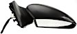 Driver and Passenger Side Mirrors, Power, Non-Heated, Manual Folding, Paintable, No Signal Light, Memory, Puddle Light, Auto-Dimming and Blind Spot Feature, Coupe
