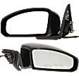 Driver and Passenger Side Mirrors, Power, Heated, Manual Folding, Paintable, No Signal Light, Memory, Puddle Light, Auto-Dimming and Blind Spot Feature, Coupe