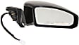 Driver and Passenger Side Mirrors, Power, Heated, Manual Folding, Paintable, No Signal Light, Memory, Puddle Light, Auto-Dimming and Blind Spot Feature, Coupe