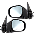 Driver and Passenger Side Mirror, Power Adjust, Heated, Manual Folding, Paintable, No Signal Light, No Memory, No Puddle Light, No Auto-Dimming, No Blind Spot Feature