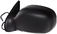 Driver and Passenger Side Mirror, Power Adjust, Heated, Manual Folding, Paintable, No Signal Light, No Memory, No Puddle Light, No Auto-Dimming, No Blind Spot Feature