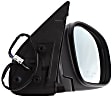 Driver and Passenger Side Mirror, Power Adjust, Heated, Manual Folding, Paintable, No Signal Light, No Memory, No Puddle Light, No Auto-Dimming, No Blind Spot Feature